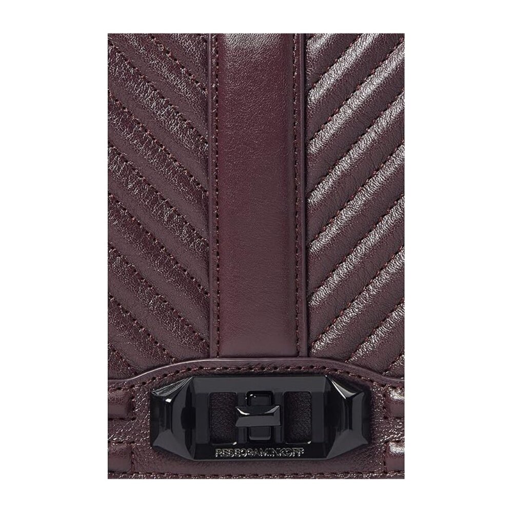 Rebecca Minkoff Small Love Leather Crossbody Bag - Concord - Picture 4 of 6